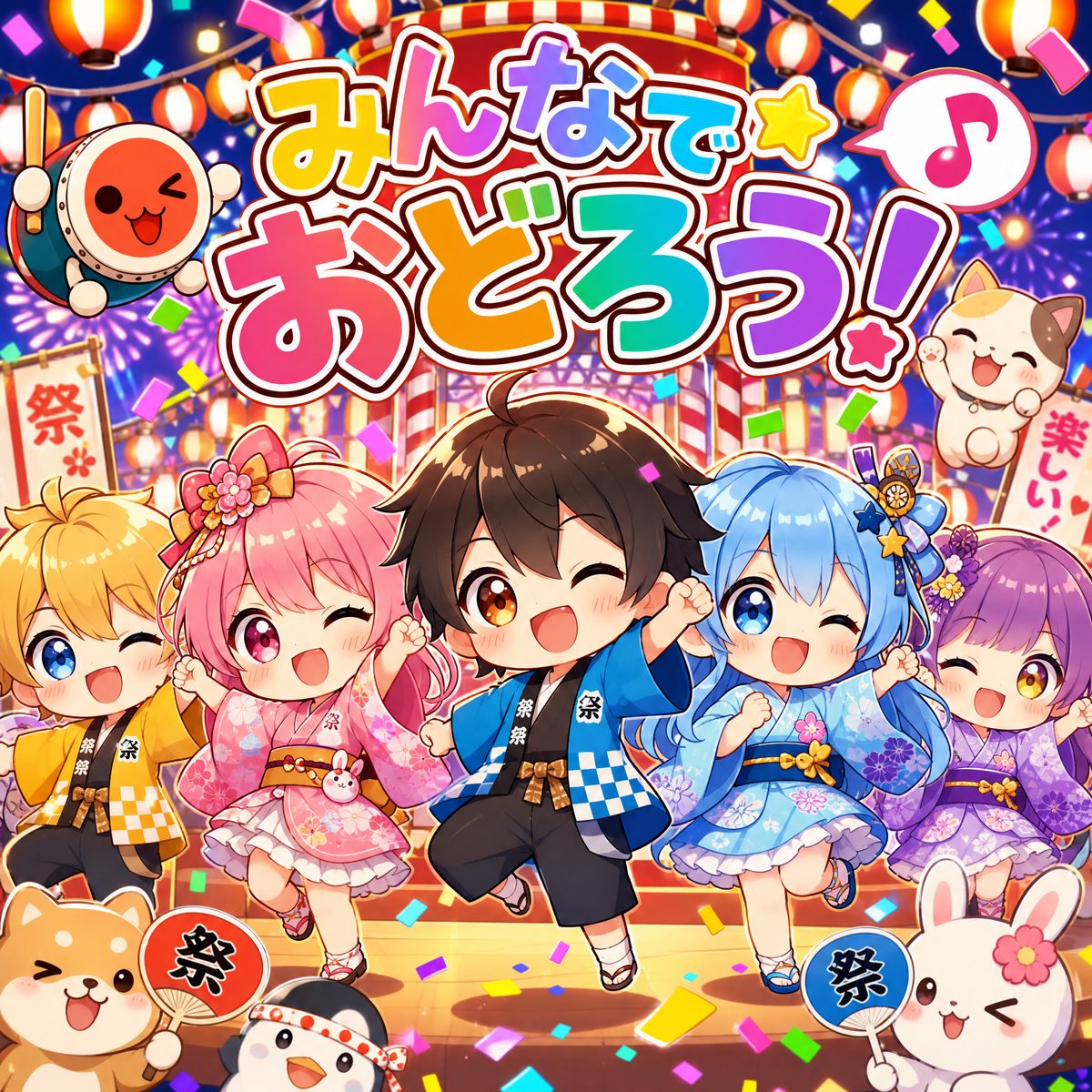 小马拉大车 - 小马拉大车精选·超萌chibi角色节日庆典动漫